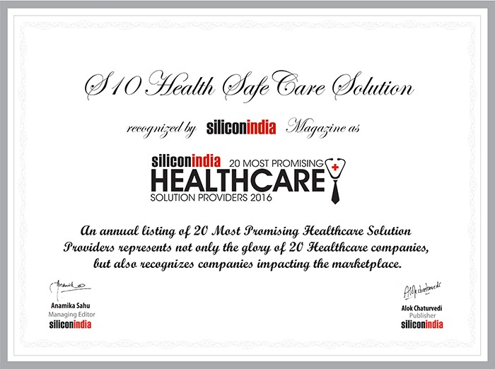 Silicon India : A Window to an Optimal, Customized & SafeCare