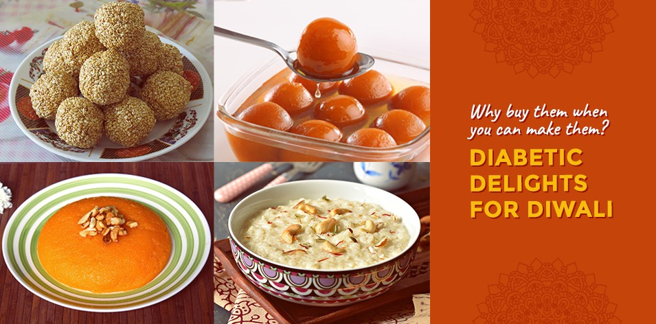 Why buy them when you can make them? Diabetic Delights for Diwali! 