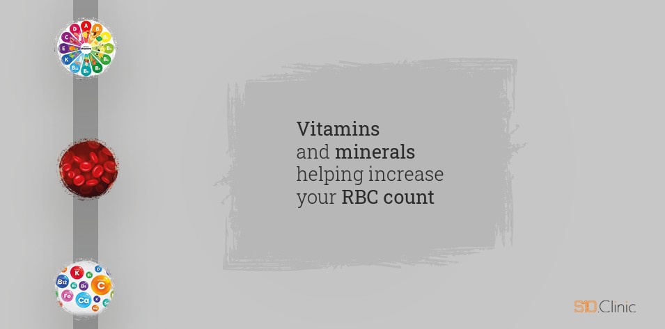 Vitamins and Minerals Helping Increase Your RBC Count