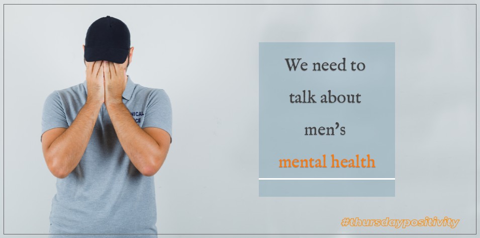 We Need to Talk About Men's Mental Health