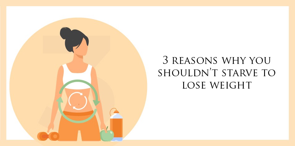 3 reasons why you shouldn’t starve to lose weight