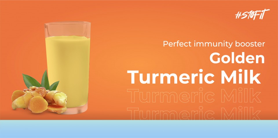 Perfect immunity booster -Golden turmeric milk 