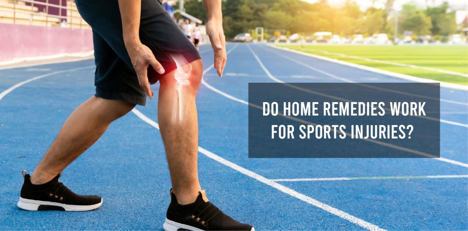 Do home remedies work for sports injuries?