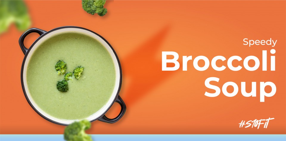 Speedy broccoli soup