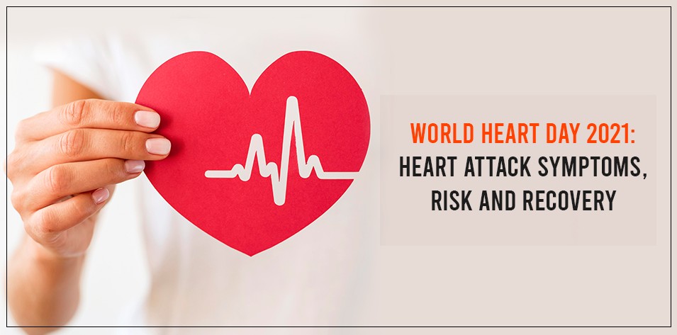 World heart day 2021: Heart Attack Symptoms, Risk and Recovery