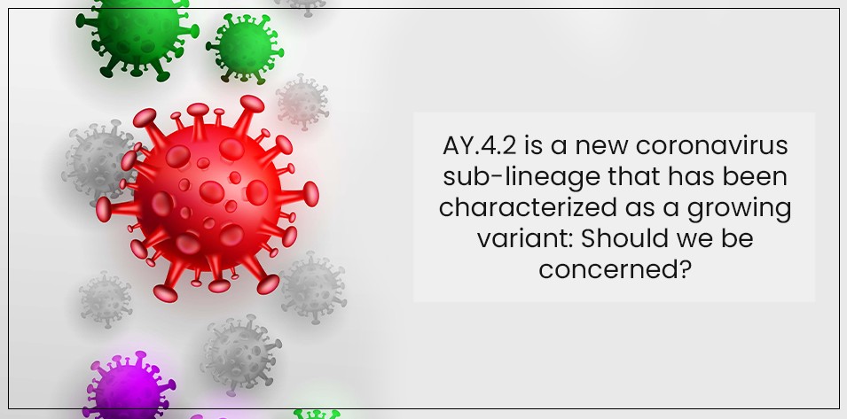 AY.4.2 is a new coronavirus sub-lineage that has been characterized as a growing variant: Should we be concerned?
