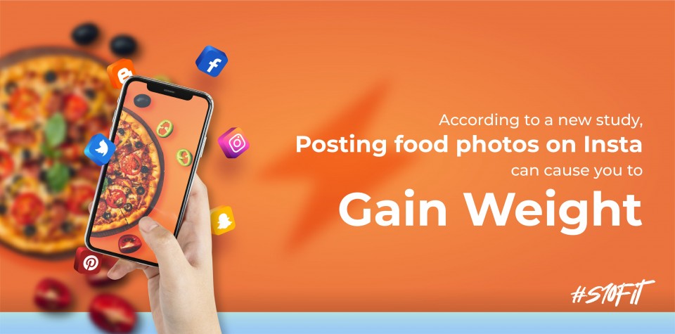 According to a new study, posting food photos on Insta can cause you to gain weight.