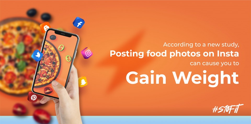 According to a new study, posting food photos on Insta can cause you to gain weight. 