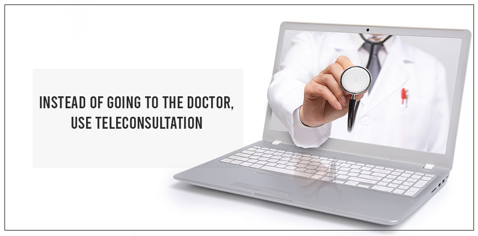 Instead of going to the doctor , use online consultation