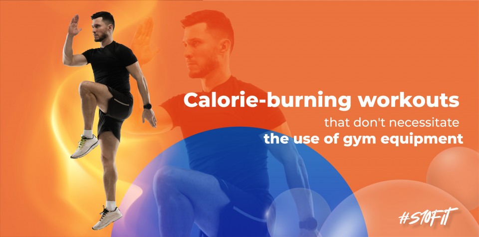 Calorie-burning workouts that don't necessitate the use of gym equipment
