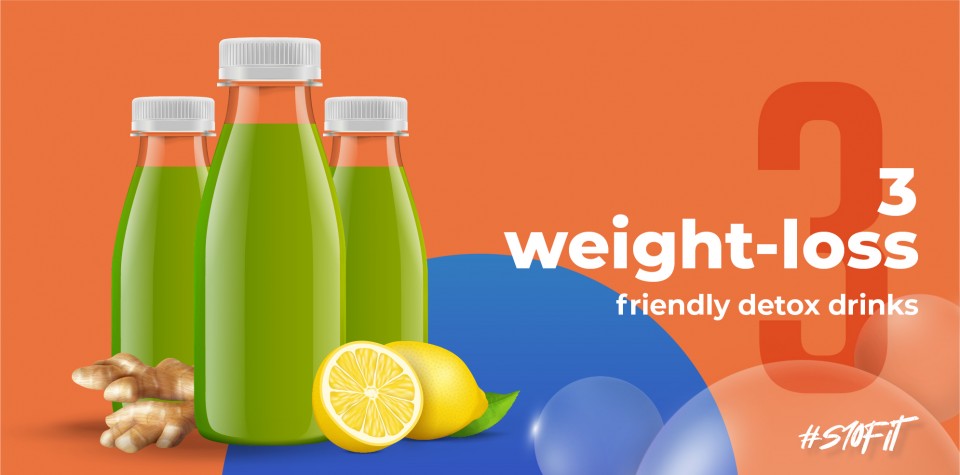 3 best detox water recipes for weight loss