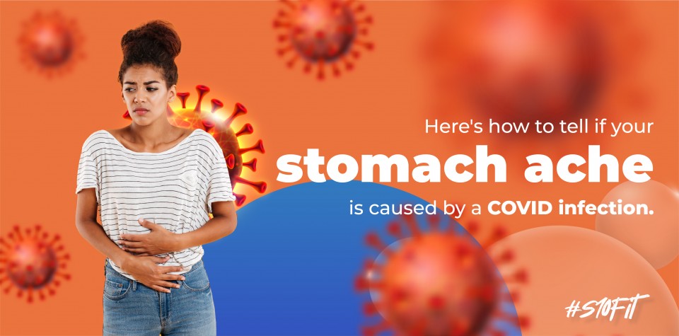 Here's how to tell if your stomach ache is caused by a COVID infection